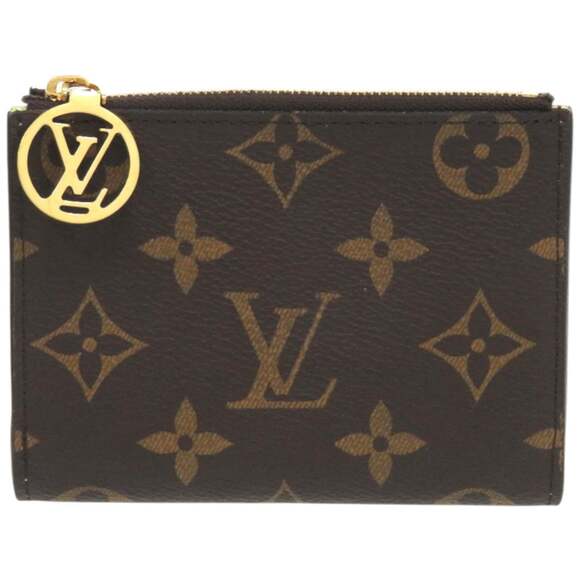 Like new Louis Vuitton Portefeuille Lisa Monogram M82382 Canvas Brown Bifold ...